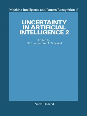 cover image of Uncertainty in Artificial Intelligence 2